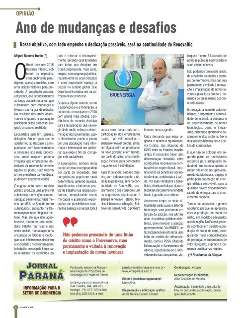 Jornal Paraná Janeiro 2019