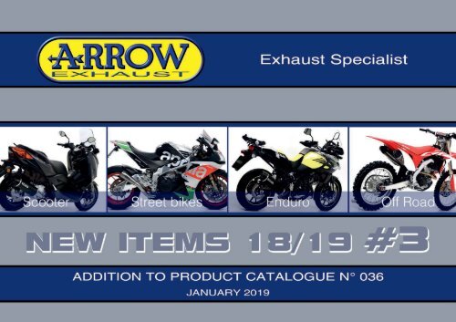 Arrow - New items January 2019