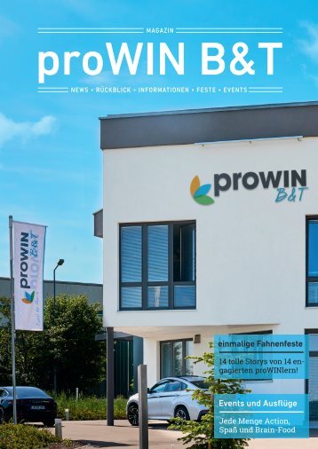 proWIN B&T - Aalen/Ebnat - Magazin 2018/2019