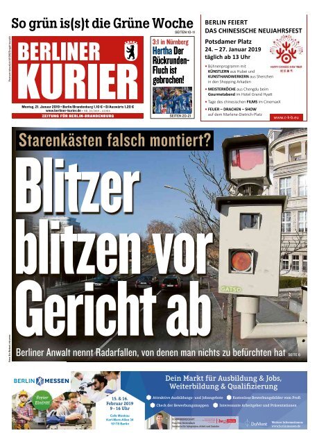 Berliner Kurier 21.01.2019