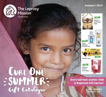 The Leprosy Mission Australia- Summer catalogue 2019