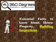 Some Essential Facts to know About Building, House and Property Inspections