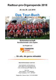 Radtour-pro-Organspende-2018_Tour-Buch