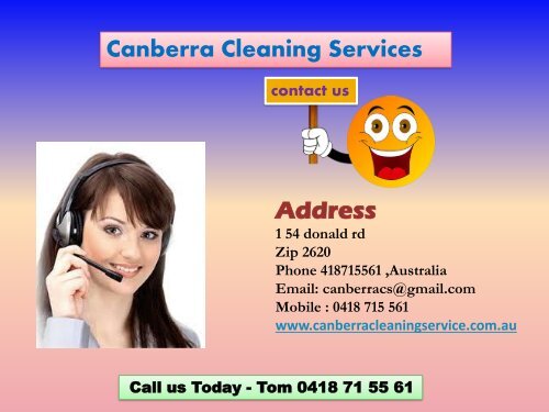 5 Things that One Should Consider While Opting for a Commercial Cleaning Company in Canberra.