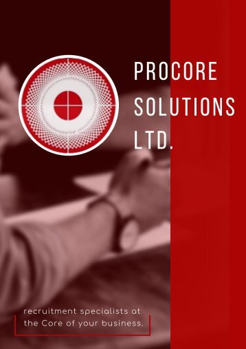 PROCORE SOLUTIONS LTD. (6)