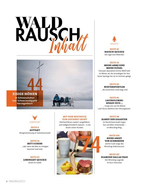 WALDRAUSCH Leseprobe Ausgabe 01/2019