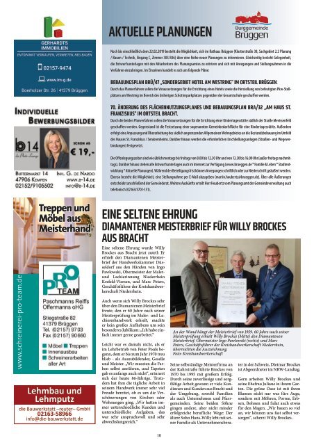  Stadtjournal Brüggen Januar 2019