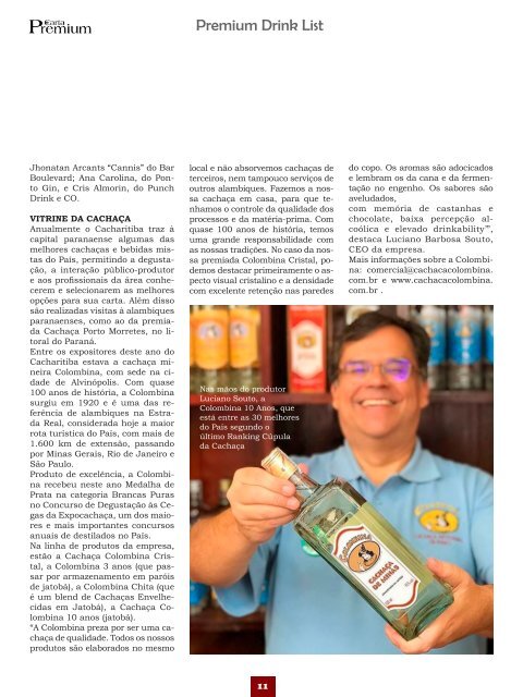 Revista Carta Premium - Oitava Edição