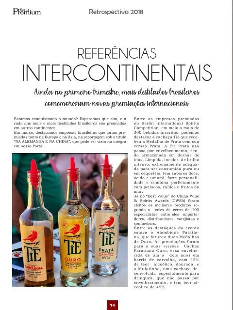 Revista Carta Premium - Oitava Edição