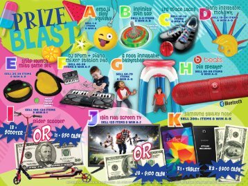 Believe Kids Prize Blast Spring Prize Program