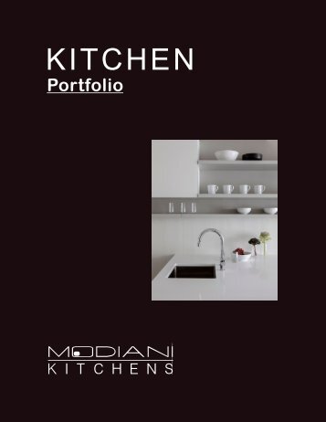 Modiani Kitchens Portfolio Book