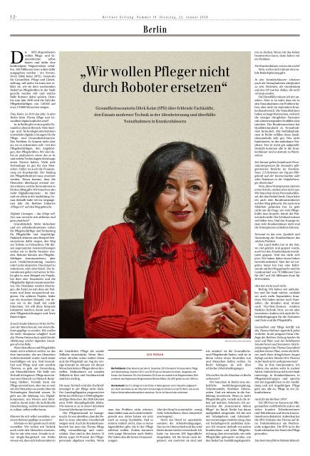 Berliner Zeitung 22.01.2019