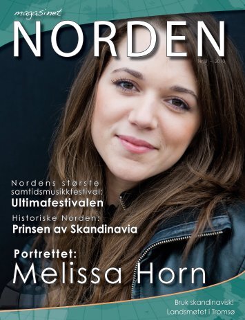 Melissa Horn - Forsiden - Foreningen Norden