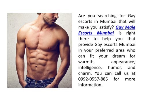 Choose the best Gay escorts in Mumbai with in your budget-converted