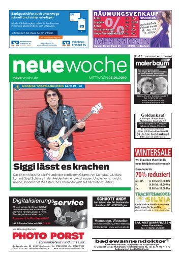 23.01.2019 NEUE WOCHE