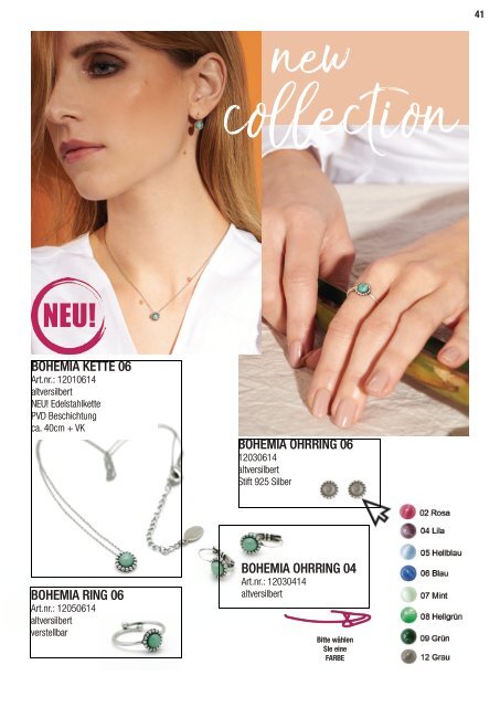 Sergio Engel jewellery Katalog Spring Summer 2019