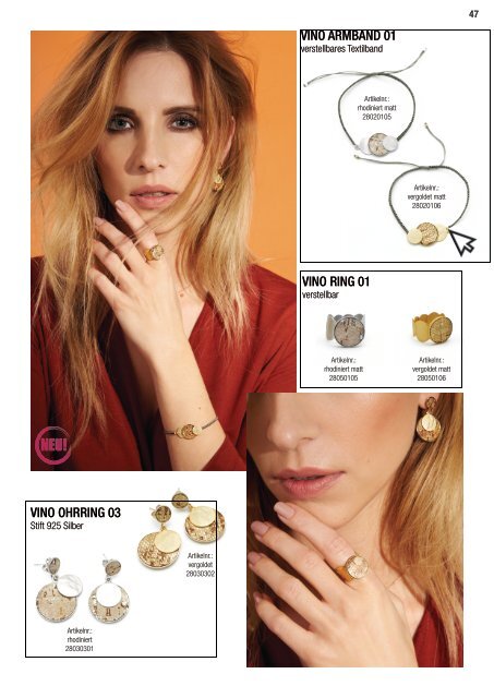 Sergio Engel jewellery Katalog Spring Summer 2019