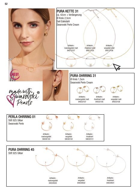 Sergio Engel jewellery Katalog Spring Summer 2019