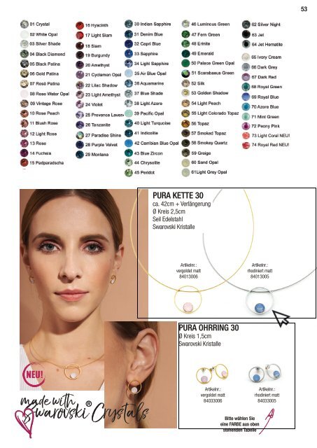 Sergio Engel jewellery Katalog Spring Summer 2019