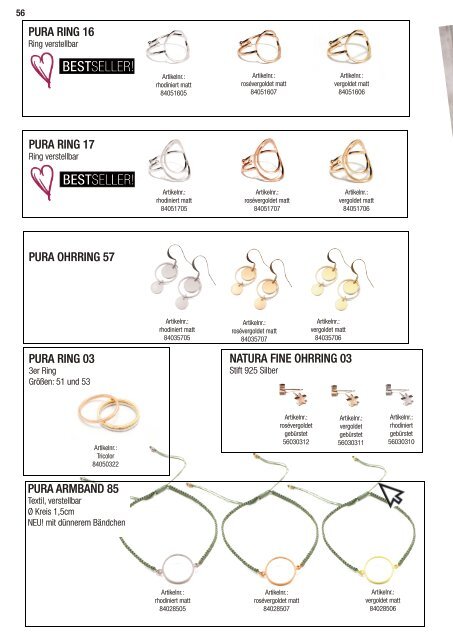 Sergio Engel jewellery Katalog Spring Summer 2019