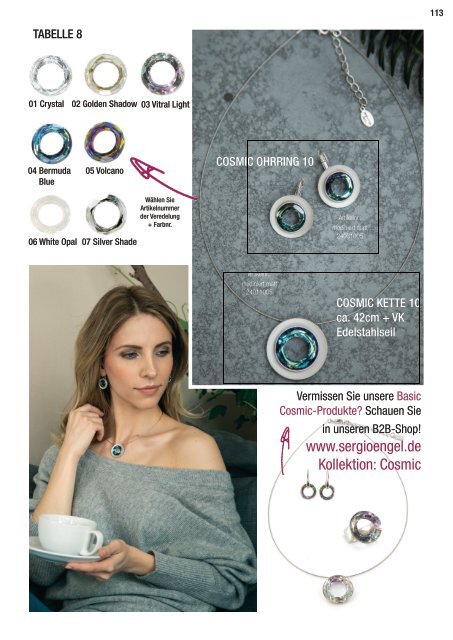 Sergio Engel jewellery Katalog Spring Summer 2019