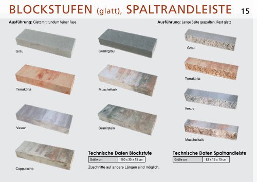 Pflastersteinkatalog 2019 fertig