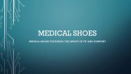 Medical Shoes - Medical Grade Footwear: The Impact of Fit and Comfort