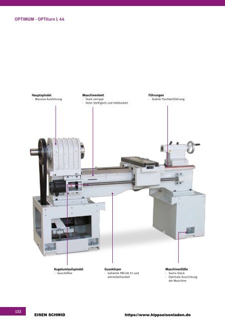 CNC Maschinen von Optimum.