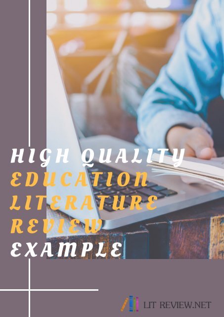 literature review on quality education pdf