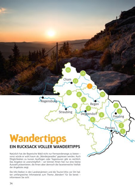 Wandermagazin Bayerischer Wald 2019