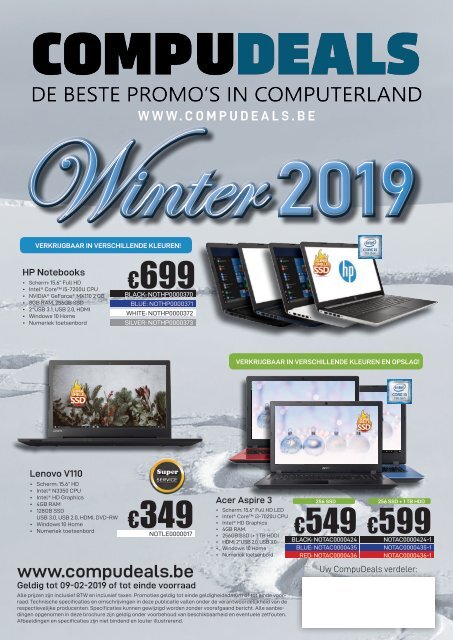 CompuDeals Januari 2018