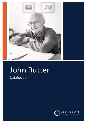 John Rutter Catalogue 