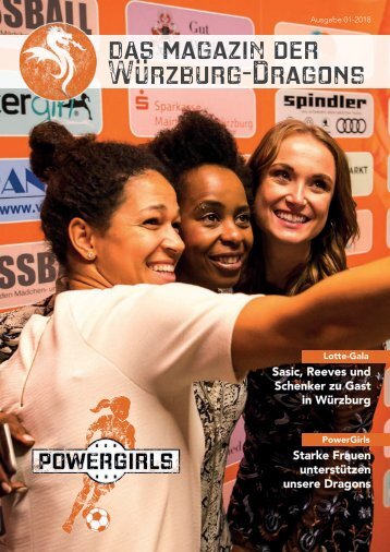 PowerGirls -Das-Magazin der Würzburg Dragons - 02-2018