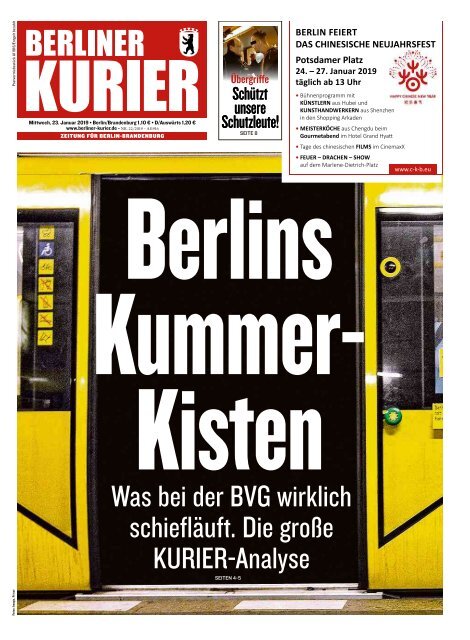 Berliner Kurier 23.01.2019