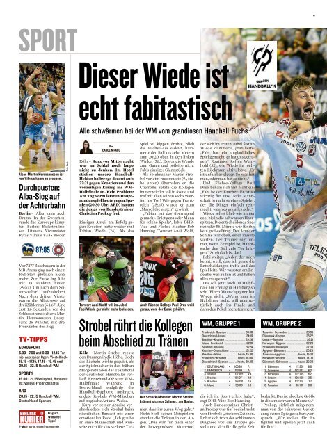 Berliner Kurier 23.01.2019