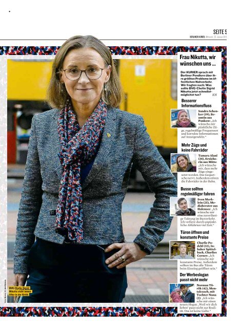 Berliner Kurier 23.01.2019