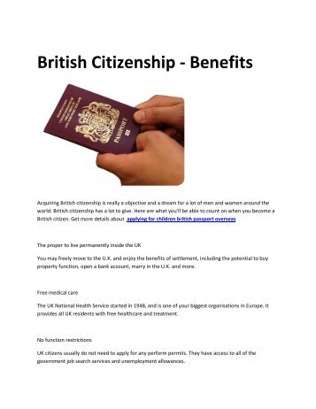 5 registration as a british citizenship