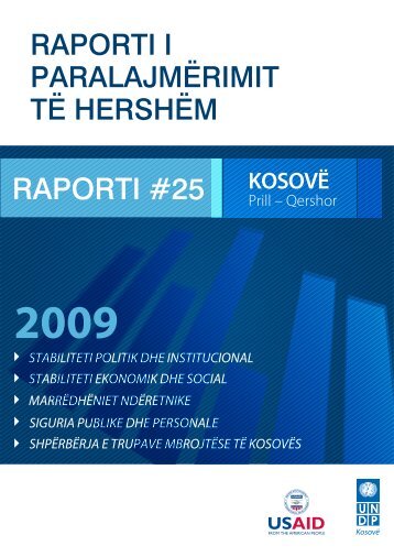 RAPORTI #25 - UNDP Kosovo