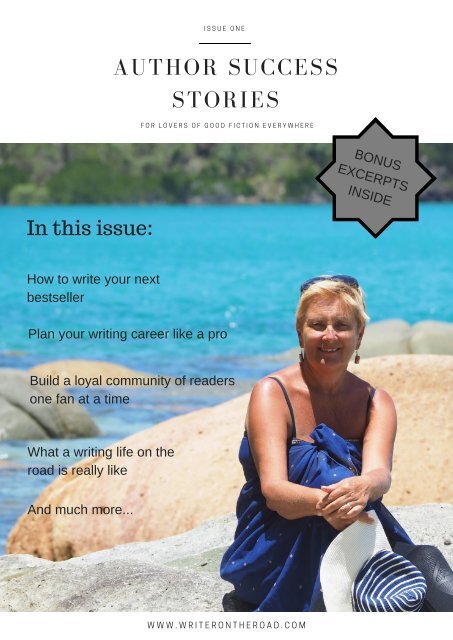 Author Success Stories - Issue 1