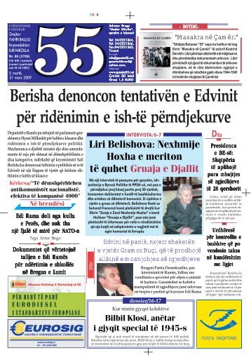 Gazeta 55 newspaper online