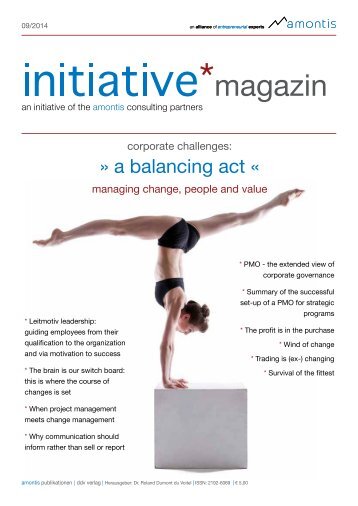 A balancing act - initiative*magazine #08 (English)