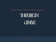 Grand Theatre Geneve - Best Place To Watch Amazing Shows