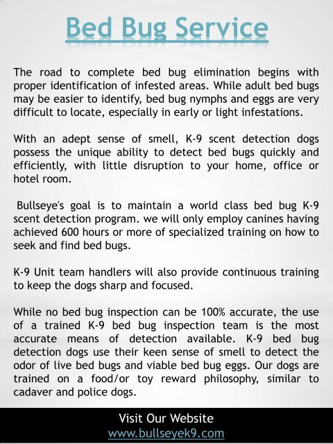 Certified Bed Bug Exterminator &amp; Treatment Service