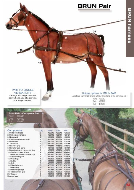 Zilco Carriage Driving Brochure - Vol 7 - January 2019