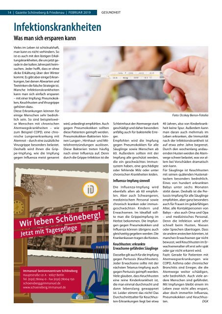 Gazette Schöneberg & Friedenau Februar 2019
