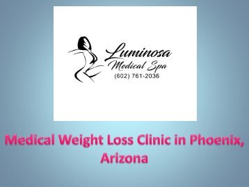 medical weight loss clinic in Phoenix, Arizona