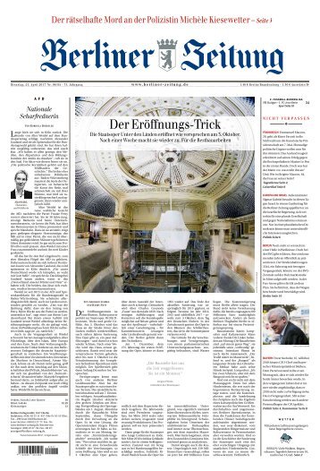 Berliner Zeitung 25.04.2017