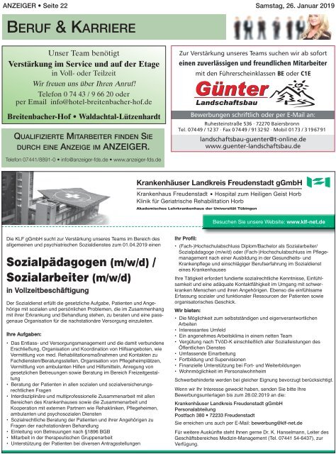 Anzeiger Ausgabe 419