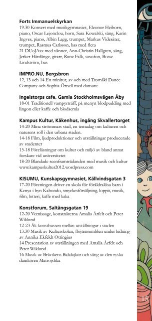 Kulturnatten (pdf) - Norrköpings kommun