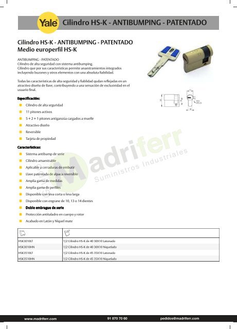 YALE-catalogo-cerrajeria-2018-Madriferr-Suministros-Industriales